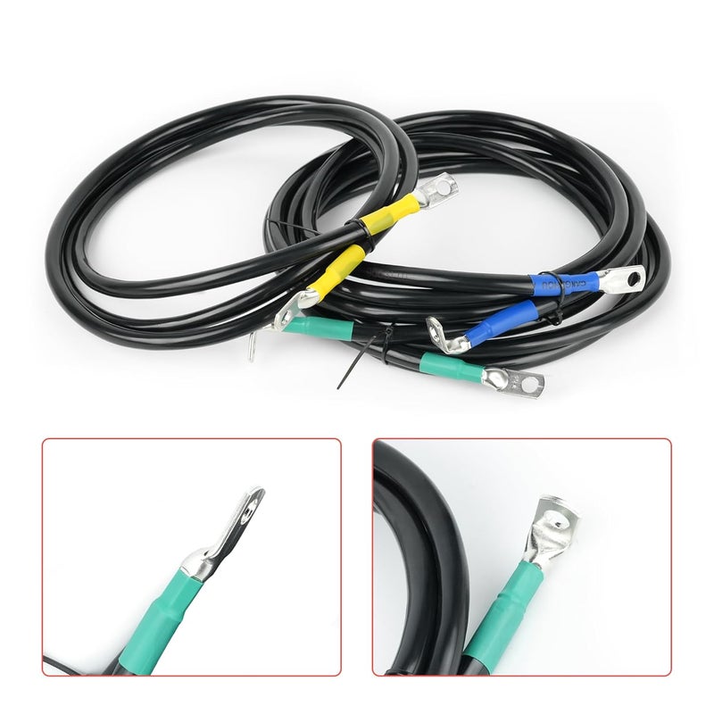 Jetuplusllc 78" Truck Winch Box Relocation Control Pack Wiring Kit 106011 for Warn Zeon VR EVO Series 8 8-S 10 10-S 12 12-S - Image 3